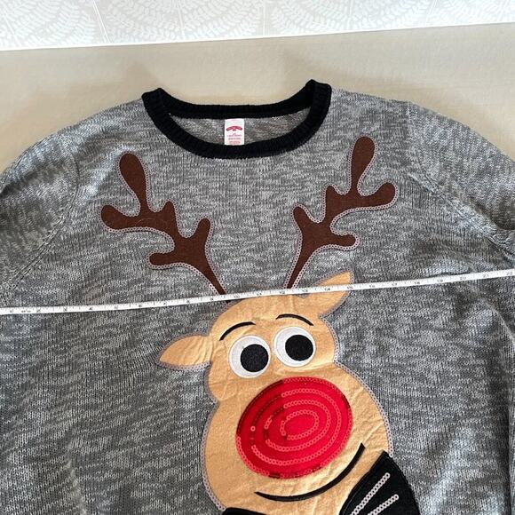 Bundle - Vest & Sweater, Rudolph Red Nosed Reindeer, Santa, Chimney Size 2X - Picture 13 of 16